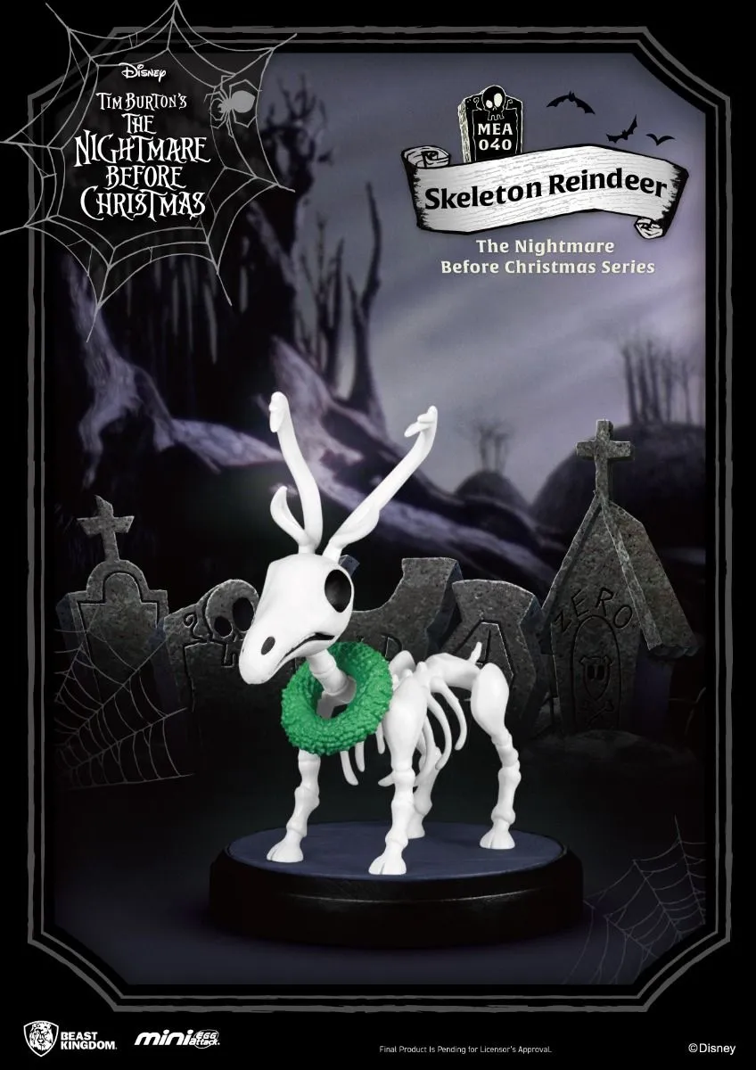 Beast Kingdom Mini Egg Attack: Disney Mundo De Jack - Reno Esqueletico MEA-040