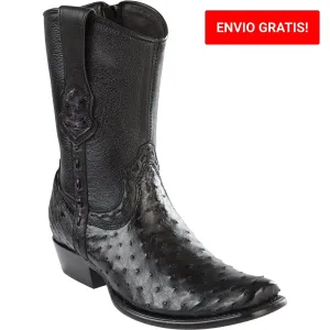Botas de Avestruz Cortas Horma Dubai WW-279B0305
