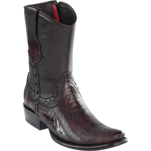 Botas de Avestruz Pata Corta Horma Dubai WW-279B0518