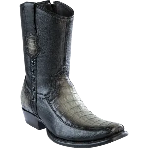 Botas de Cocodrilo Caiman con Venado Original Corta Dubai WW-279BF8238