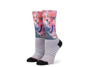 Calcetin Stance Yes Darling Mujer Rosado