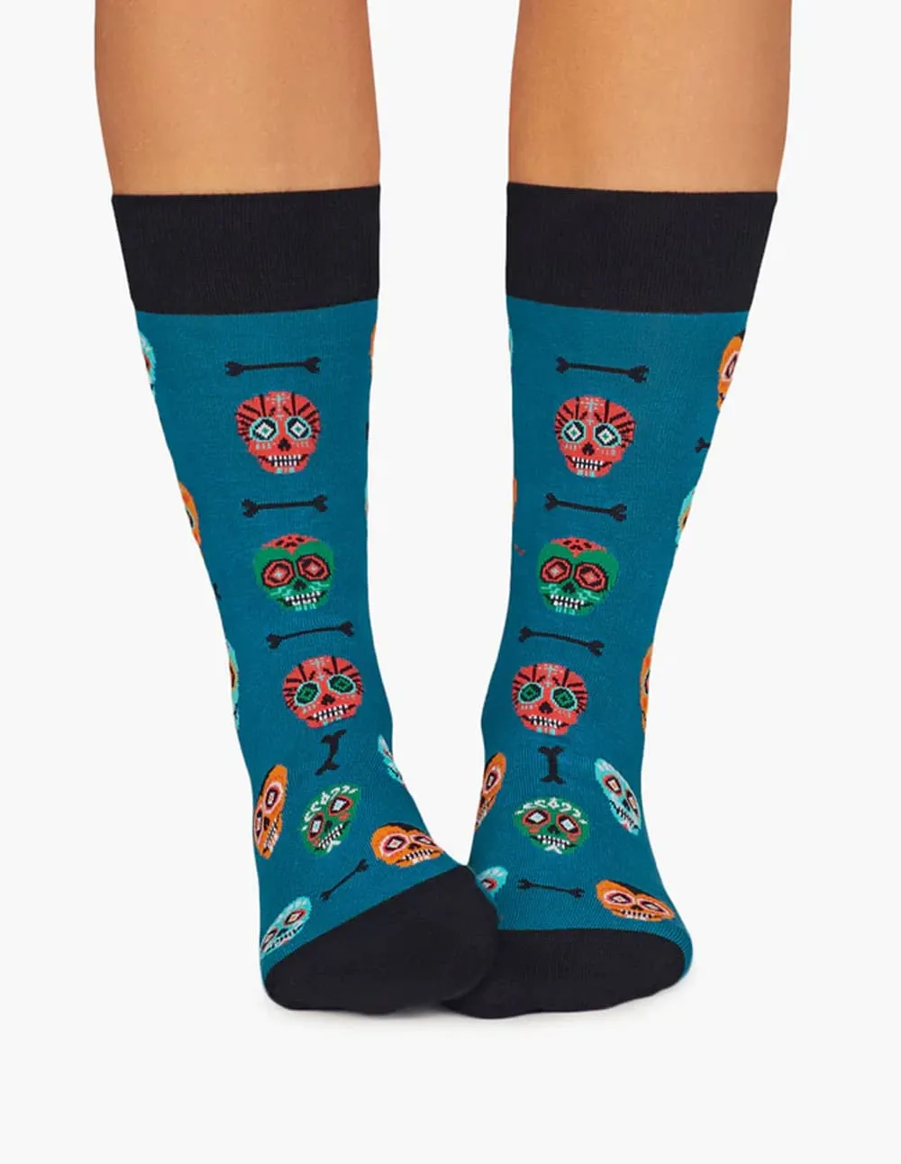 Calcetines Jimmy Lion Skulls Azules Unisex