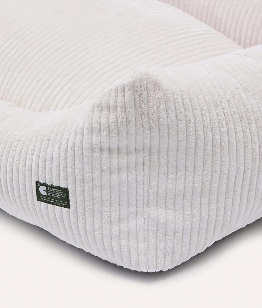 Cama Perro Pana Blanco Hueso, Snozy