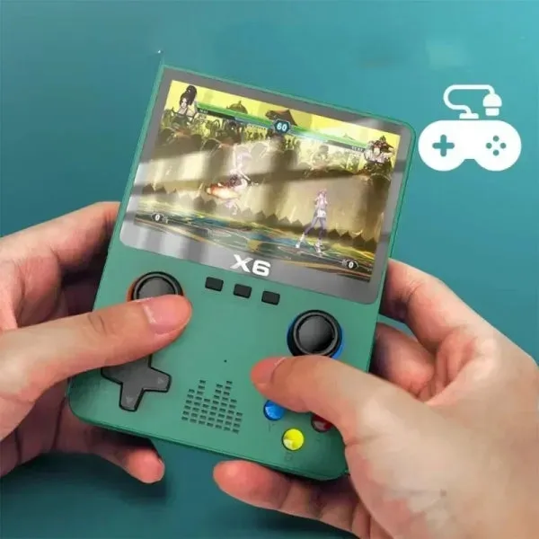Consola de Jogos Portátil X6
