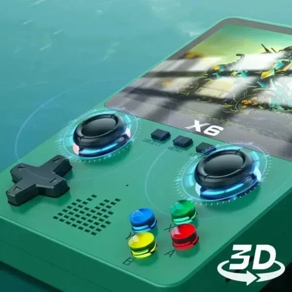 Consola de Jogos Portátil X6