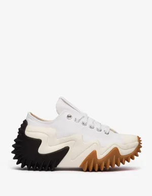 Converse Run Star Motion OX Platform Blancas y Negras Unisex