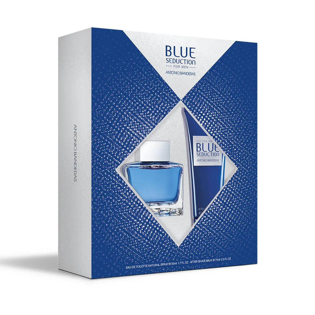 Estuche Blue Seduction Edt 50Ml  A/S 75Ml Hombre