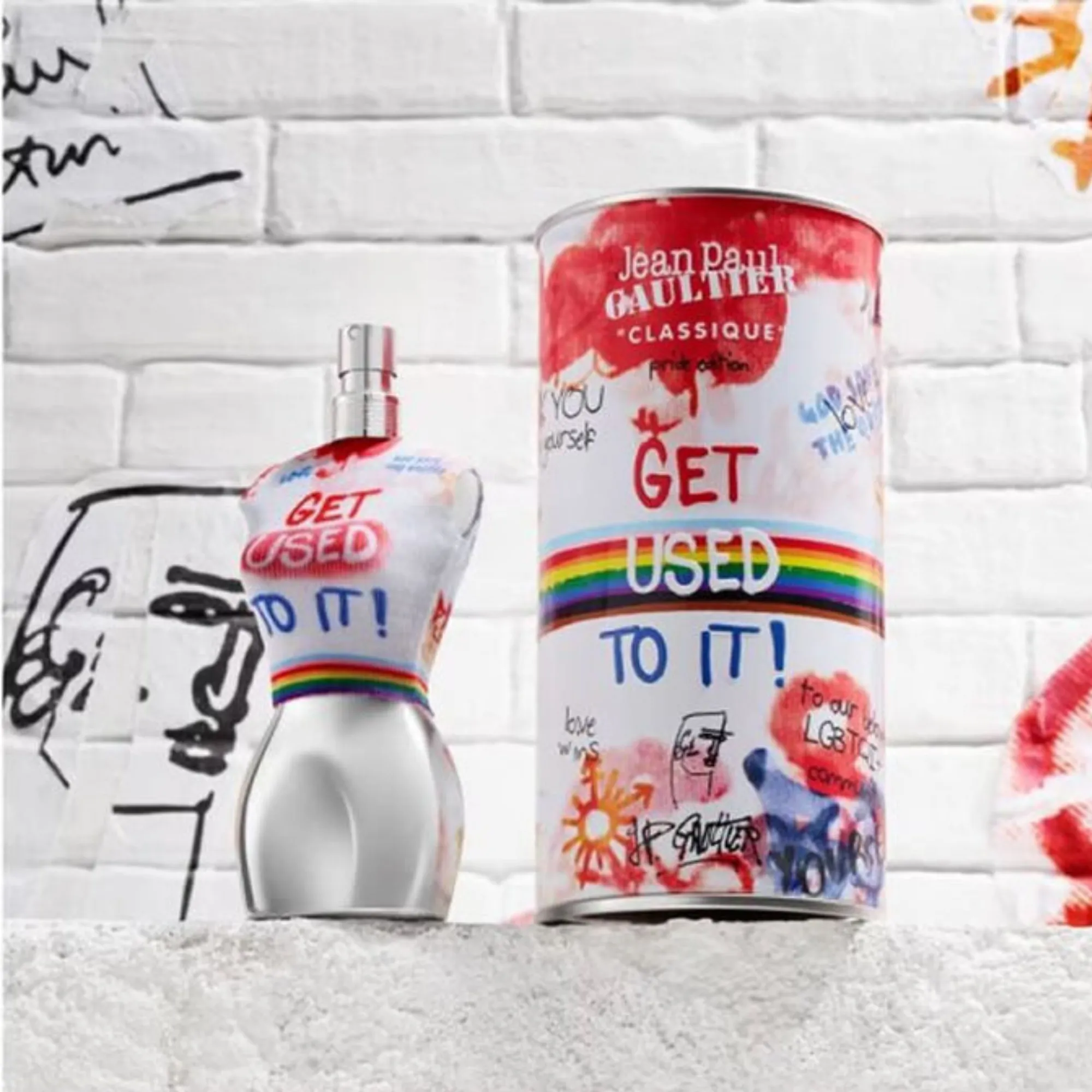 Get Used To It Pride Edition Classique Jean Paul Gaultier Edt 100ML Unisex