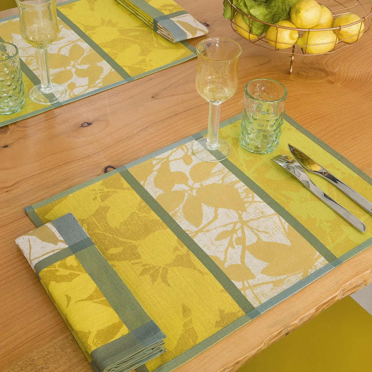 Jacquard Salvamantel Feuillage 48x36
