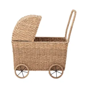 Landeau Pour Poupées En Rotin
