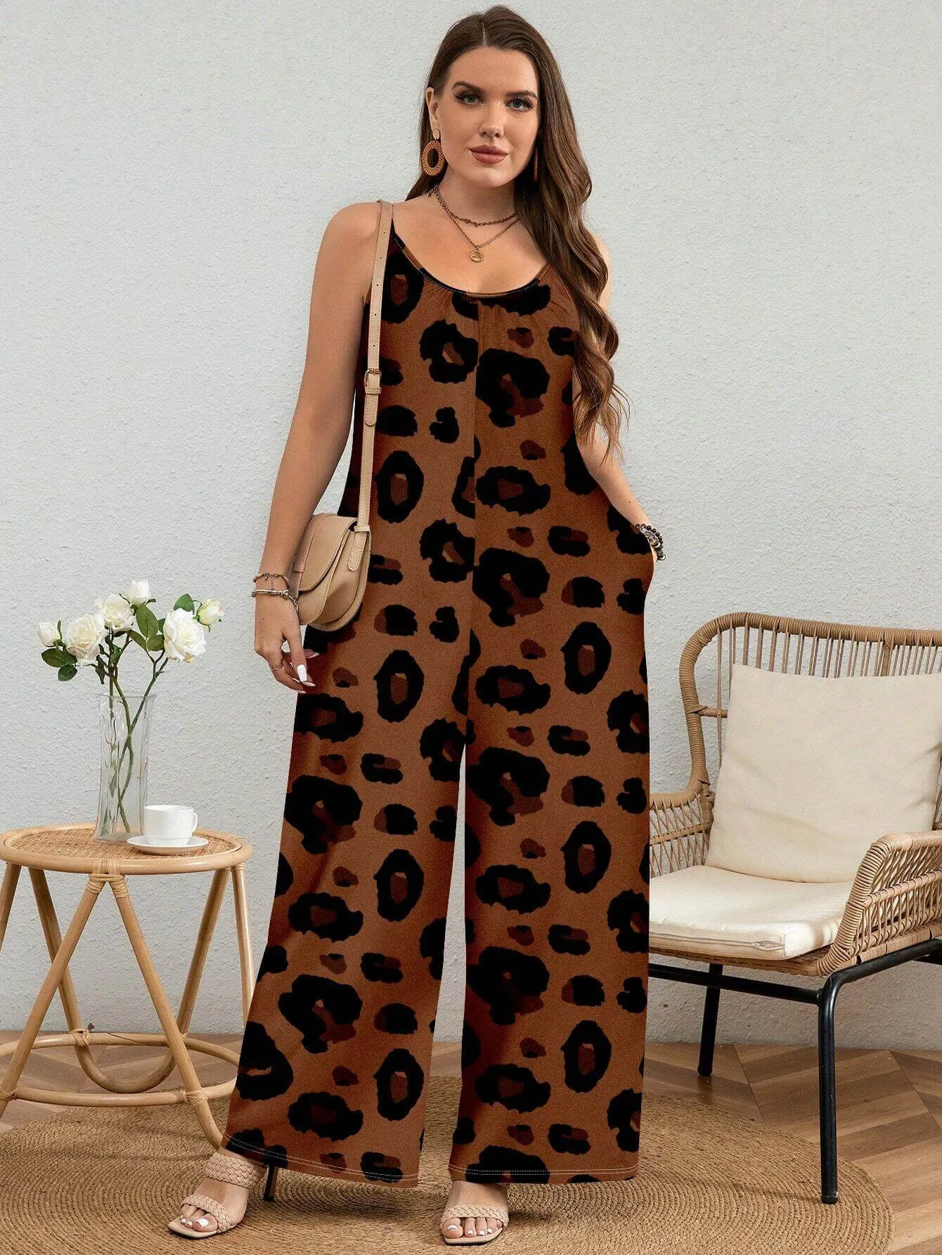 Macacão Estampado Plus - Valenttina