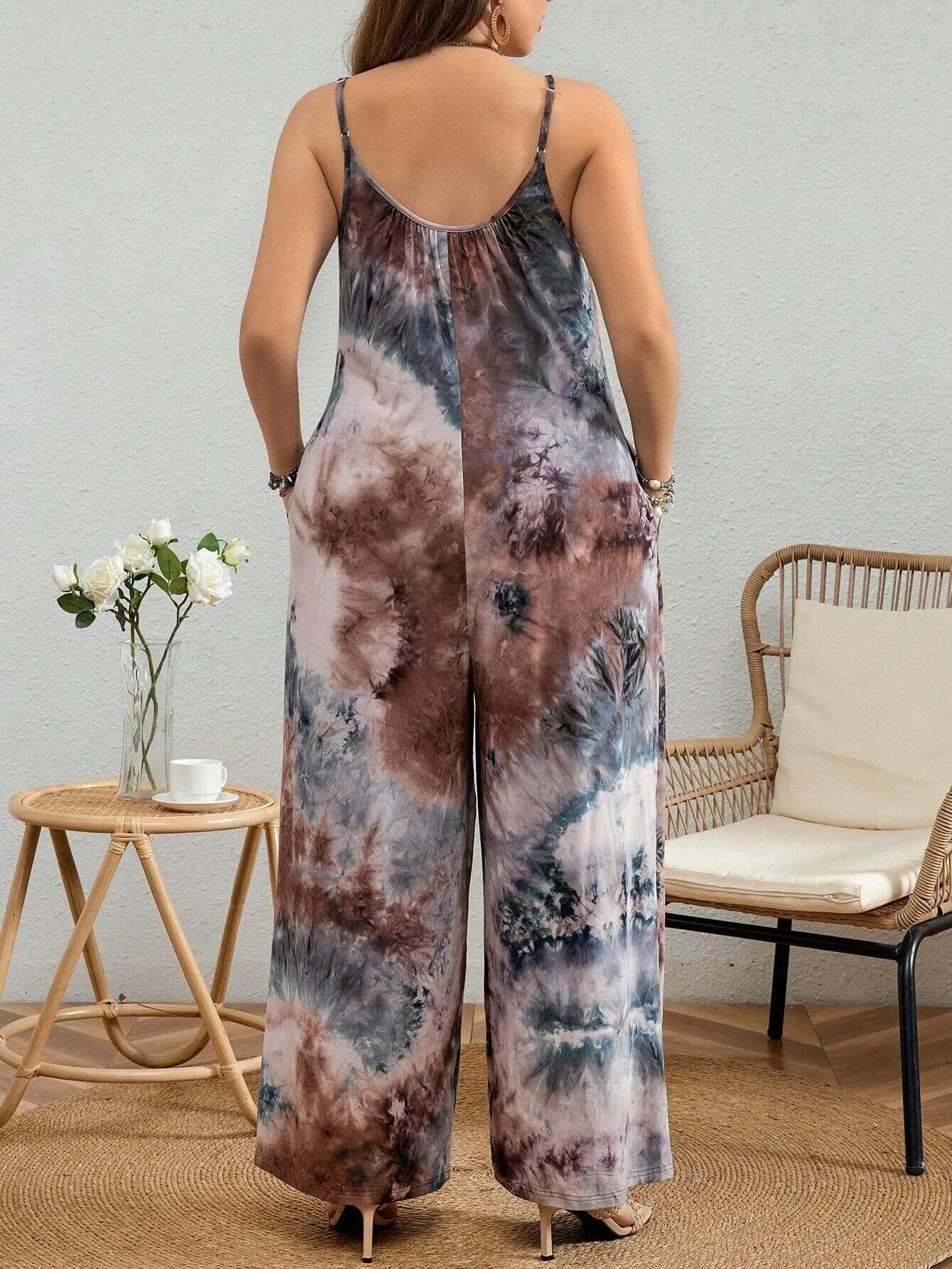 Macacão Estampado Plus - Valenttina