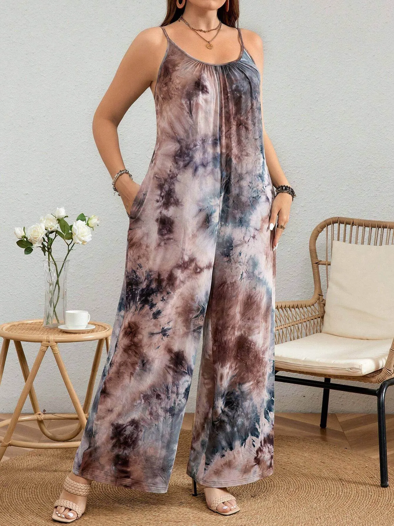 Macacão Estampado Plus - Valenttina