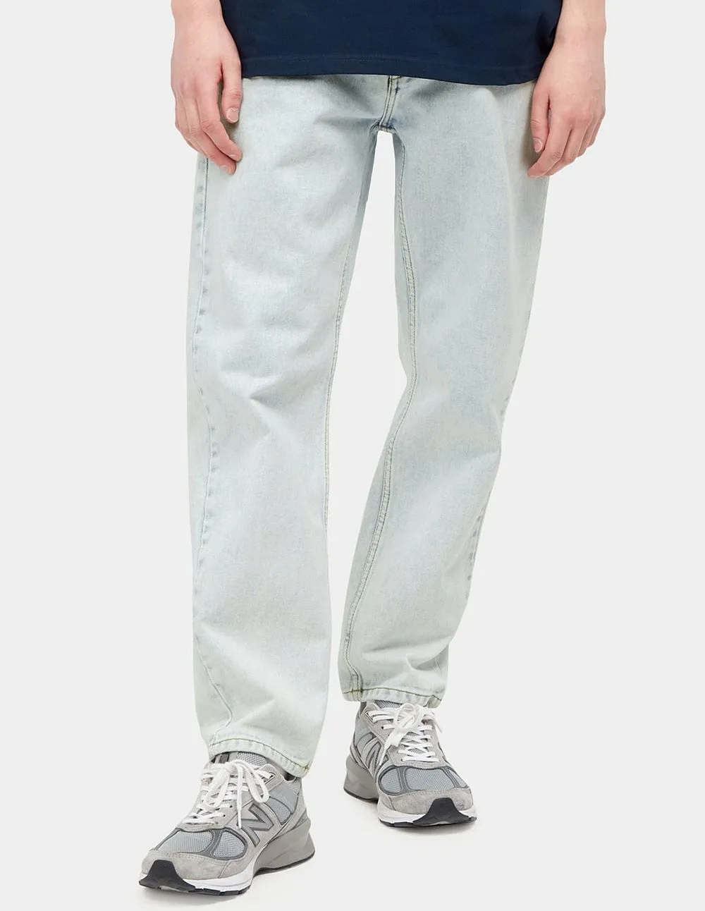 Pantalones Vaqueros Carhartt WIP Newel Azules Claro Hombre