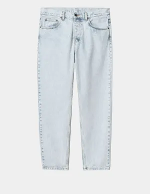 Pantalones Vaqueros Carhartt WIP Newel Azules Claro Hombre