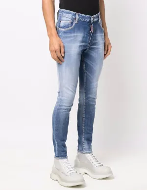 Pantalones Vaqueros Dsquared2 Azules Hombre