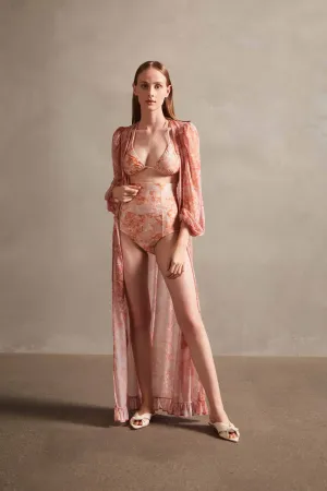 Robe Longo Bulles De Mer