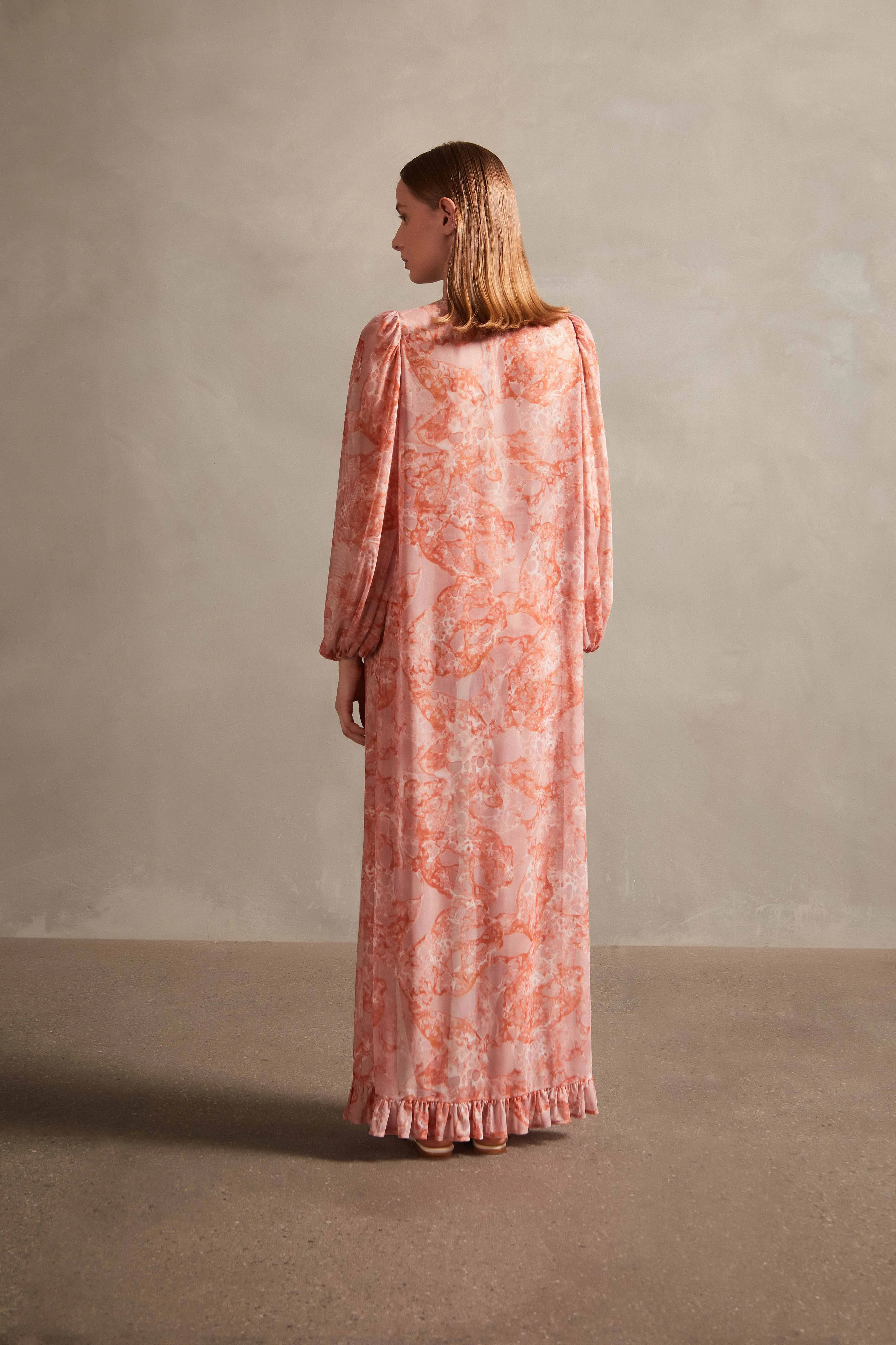 Robe Longo Bulles De Mer