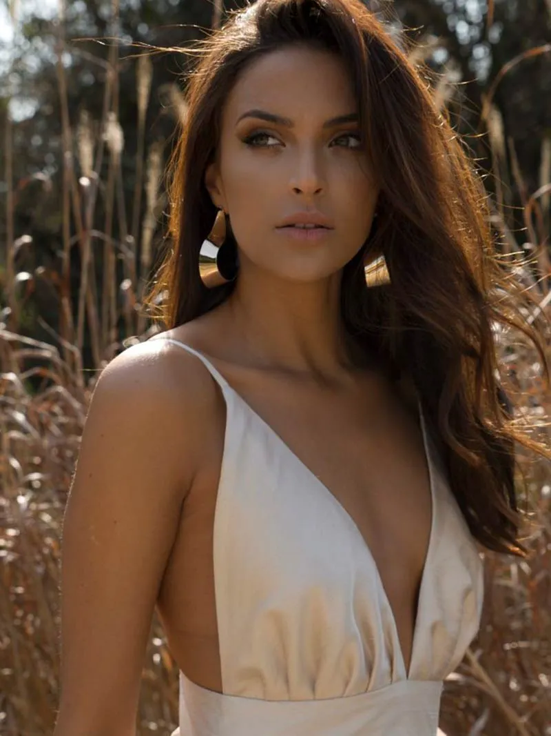 VESTIDO LONGO BRANCO MARFIM