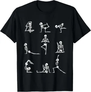 Yoga Skeleton for a Yoga Fan T-Shirt