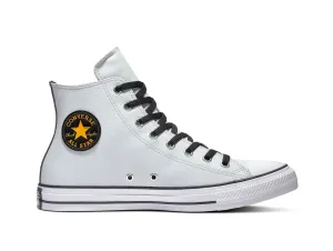 Zapatilla Converse Chuck Taylor Hi Cuero Hombre Blanco